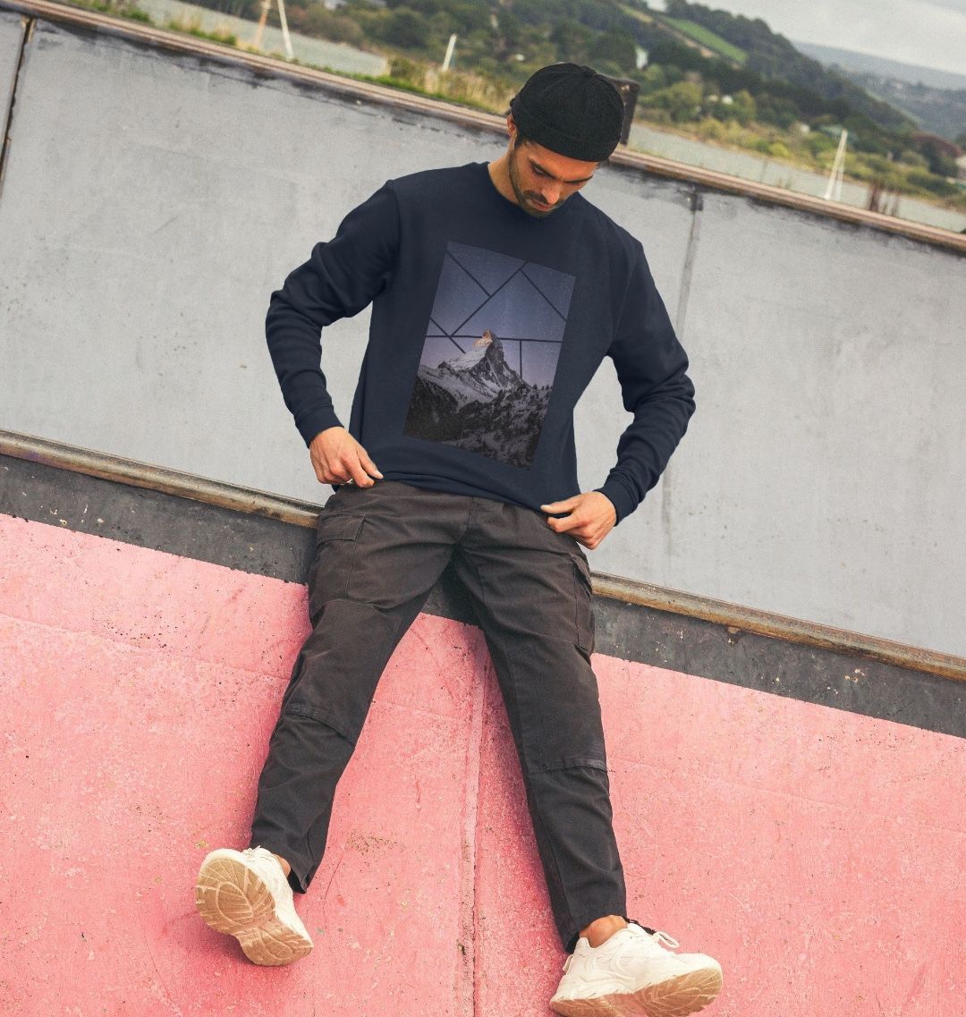 Mountain Crew Neck Sweatshirt