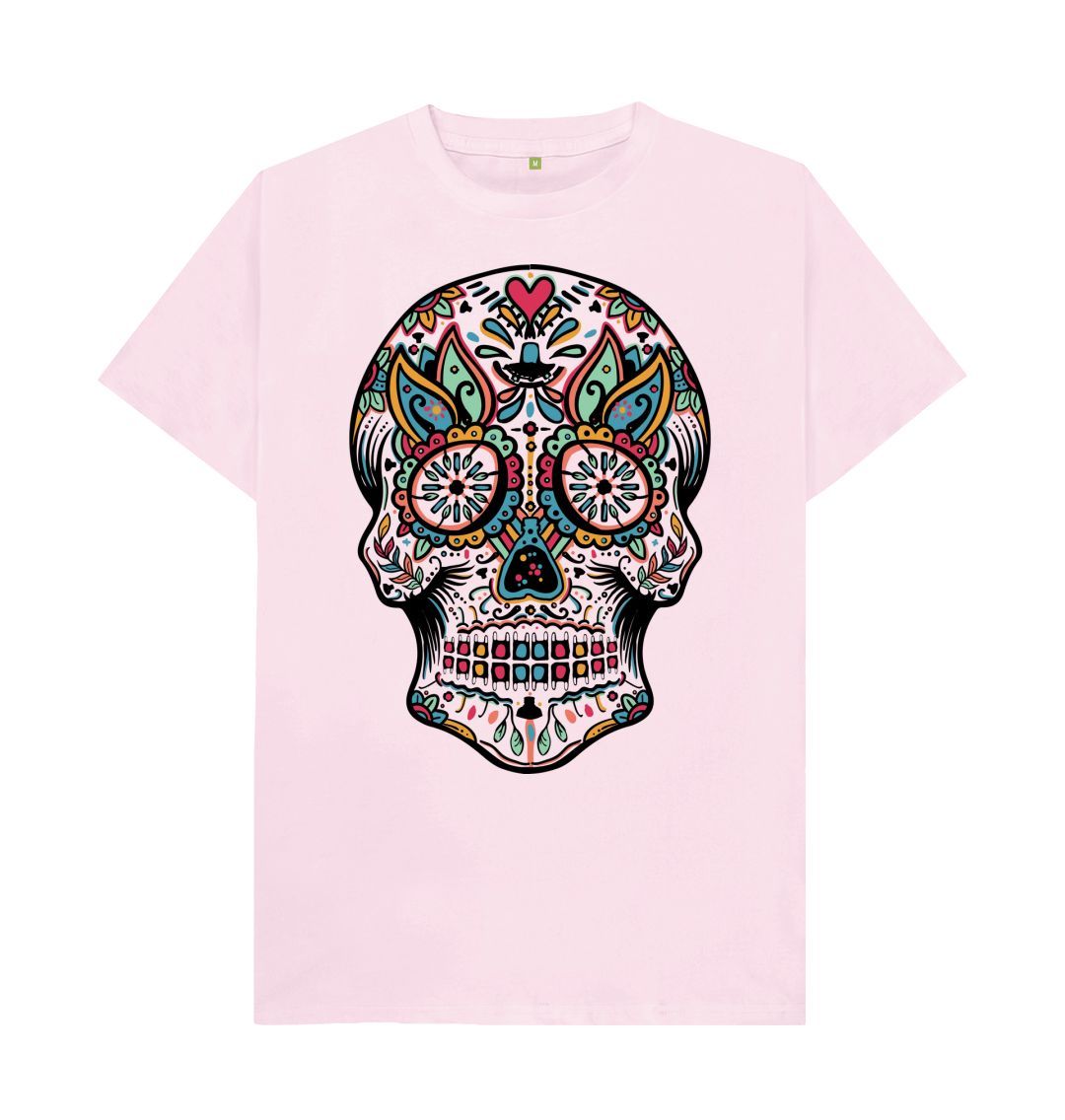 Pink Festival Skeleton Tee