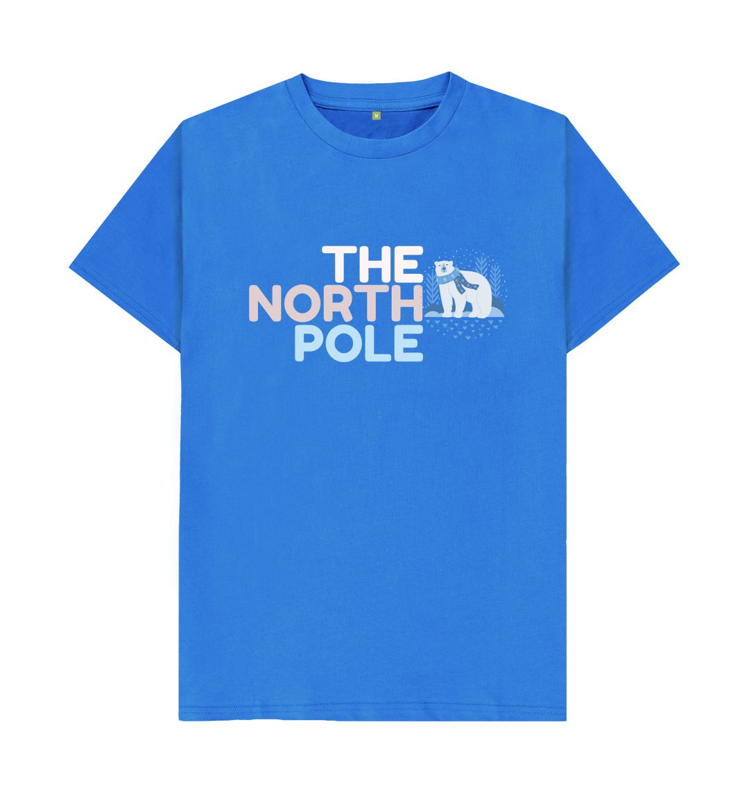 Bright Blue THE NORTH POLE TEE