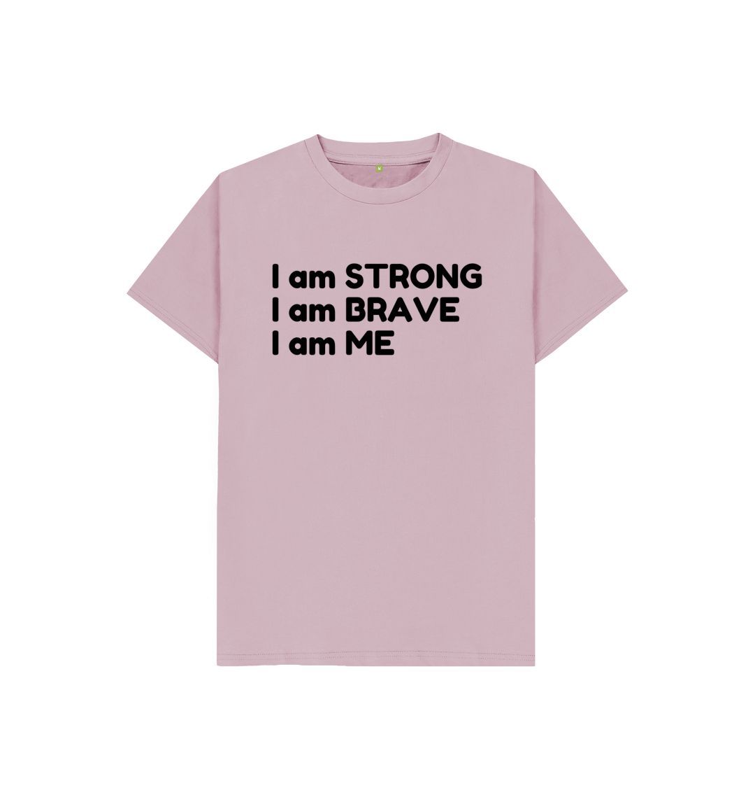 Mauve I Am Me Tee