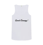 White Good Energy Vest Top