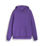 Purple Love Plain Unisex Cruiser Iconic Hoodie Sweatshirt