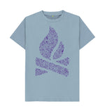 Stone Blue Recycling Tee