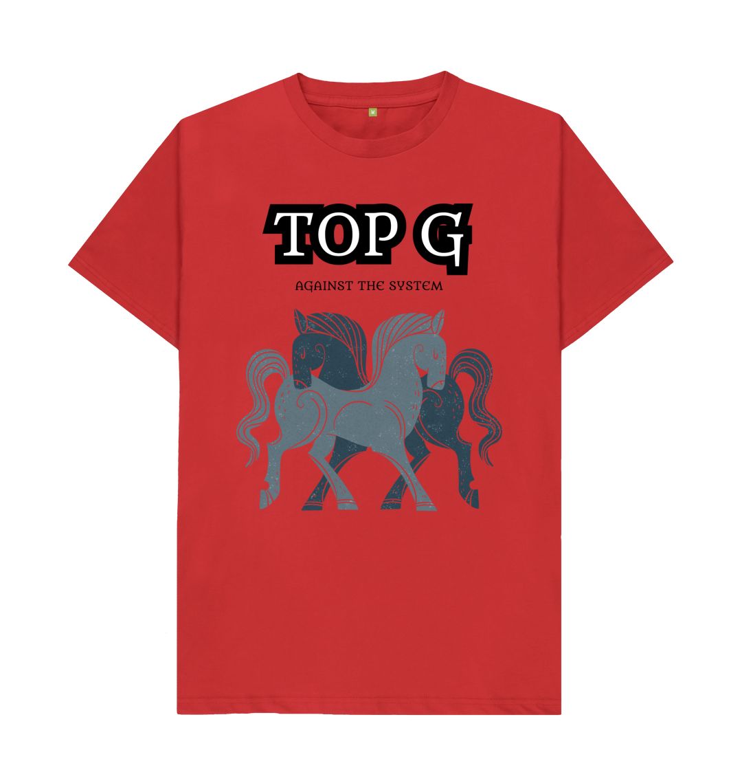 Red Top G Tee