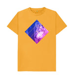 Mustard Purple Wolf Tee