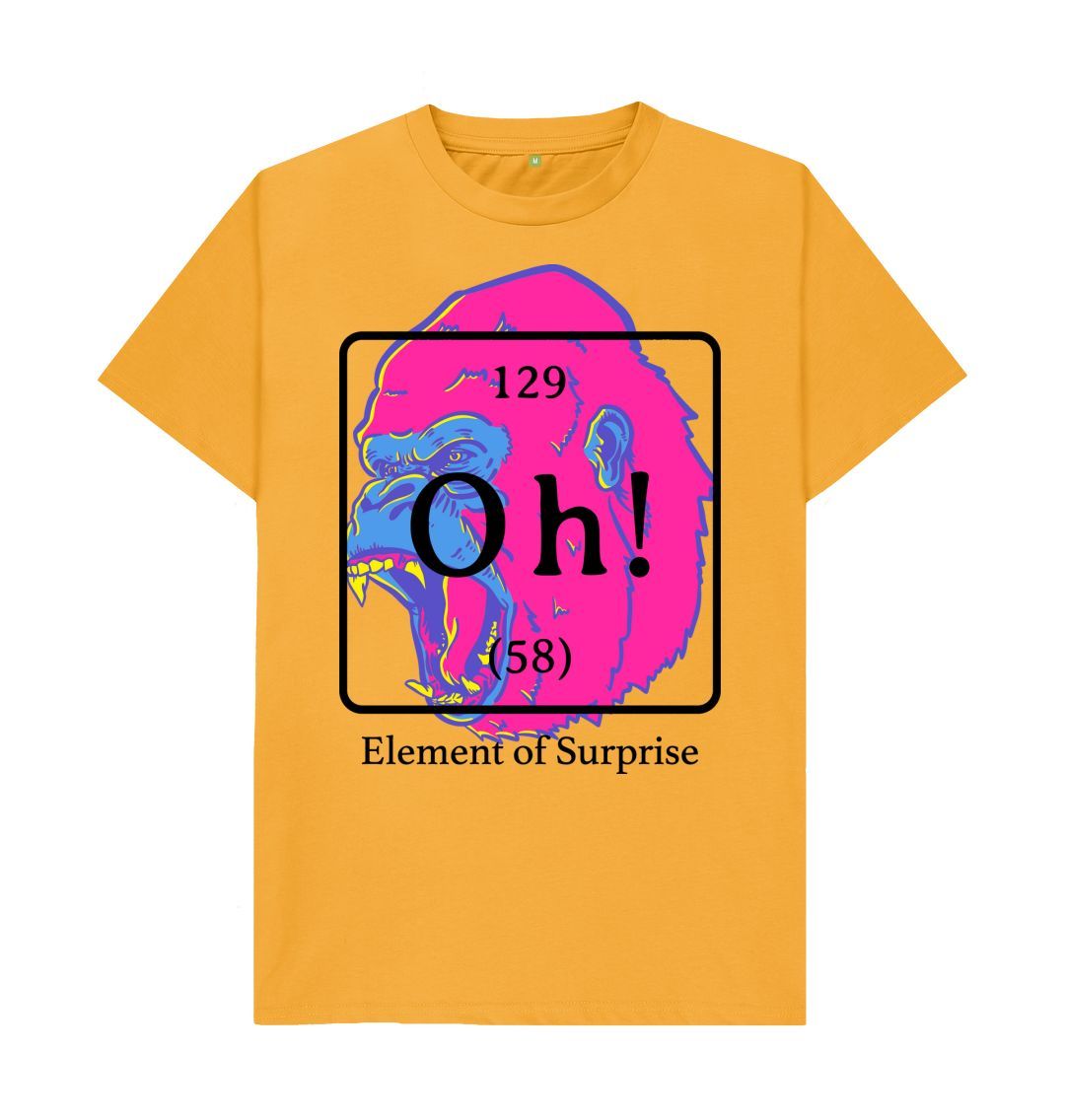 Mustard Oh! Pink Ape Tee