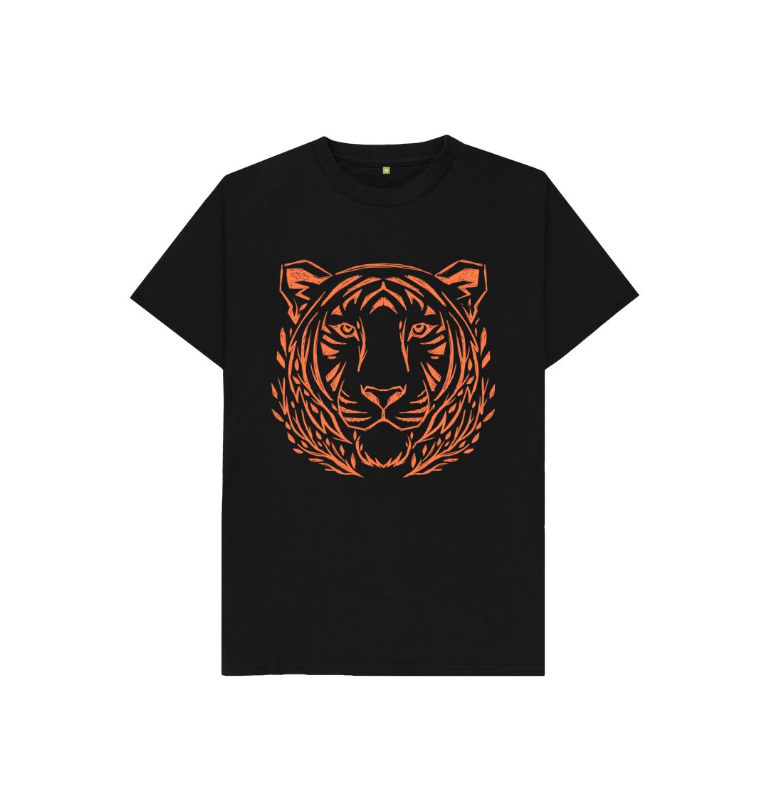 Black Orange Tee