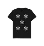 Black Snowflakes Tee