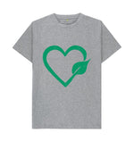 Athletic Grey Green Love Tee