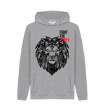 Light Heather Printed Hoody Front