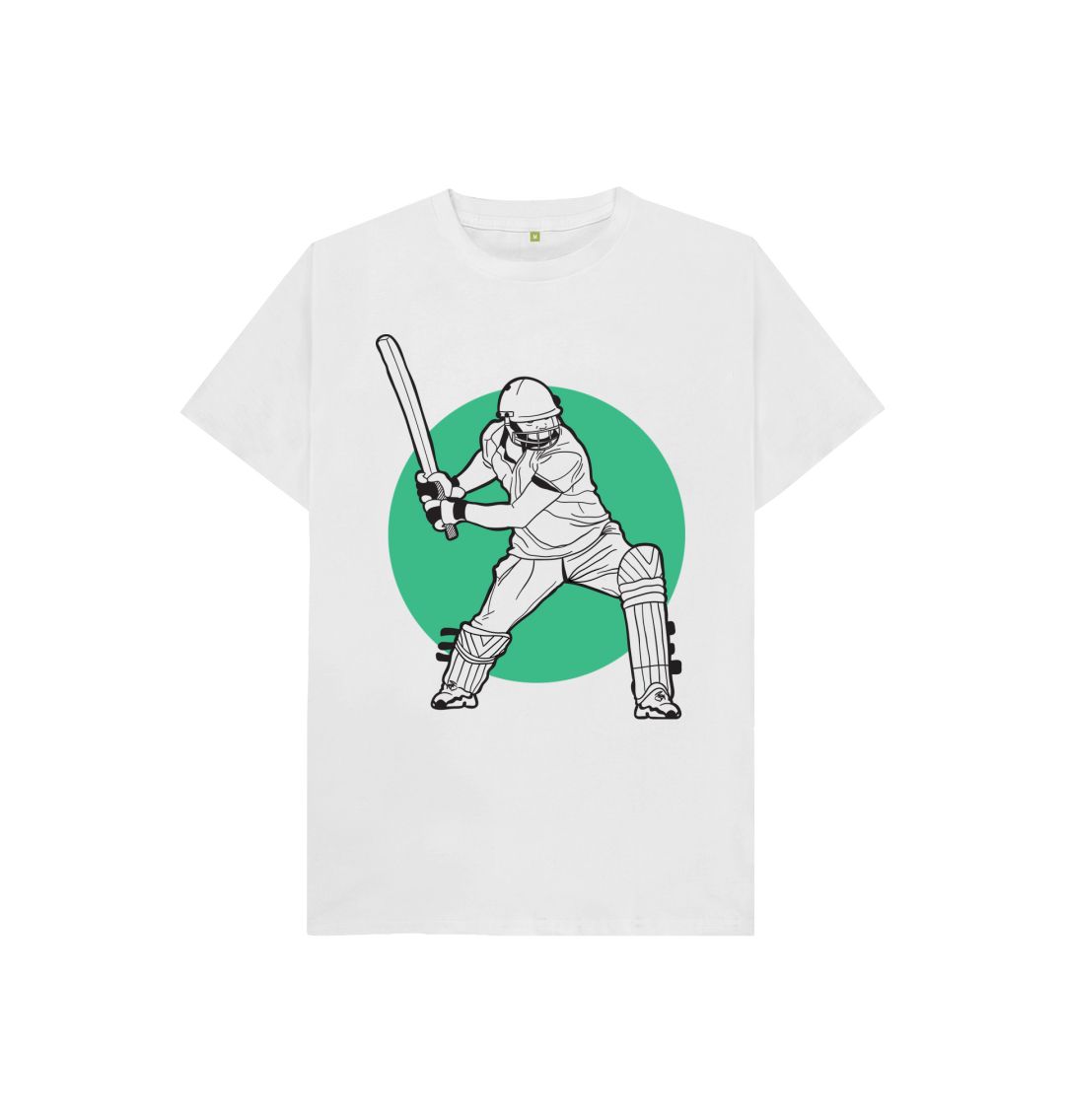 White Cricket Tee