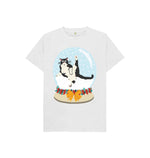 White Cat Snow Globe Tee