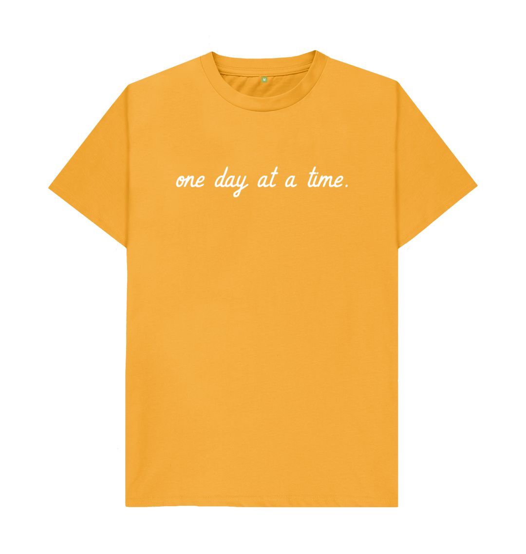 Mustard One Day At A Time Tee