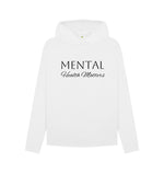 White Mental Health Relaxed Fit Hoodie