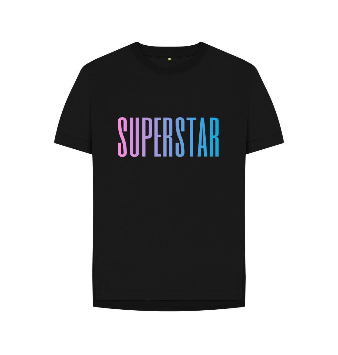 Black Superstar Tee