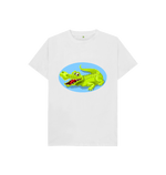 White Crocodile Tee