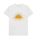 White Sunset Board Tee