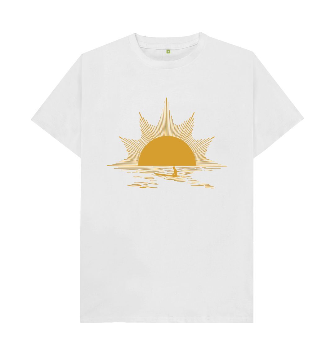 White Sunset Board Tee