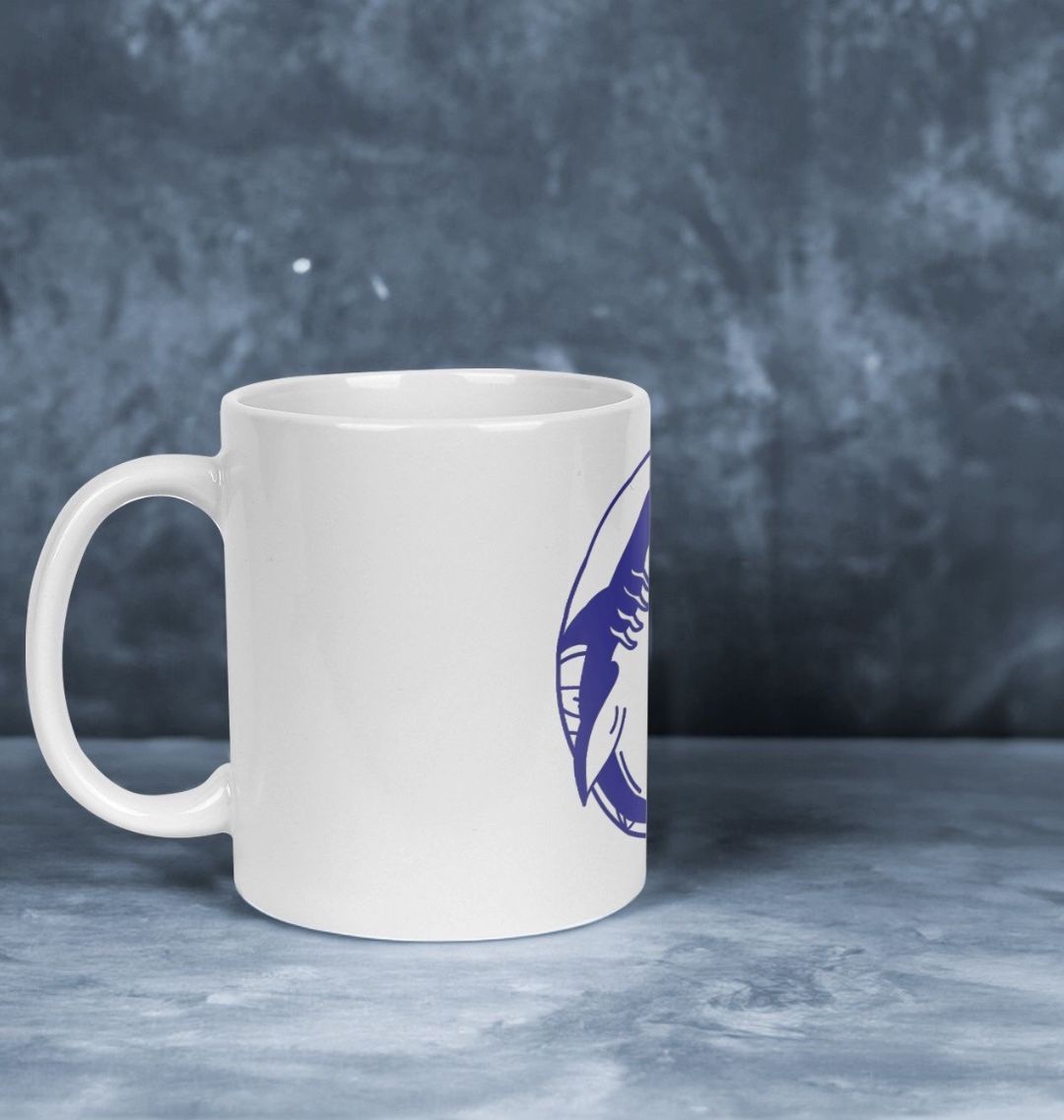 Shark Attack Ceramic Mug