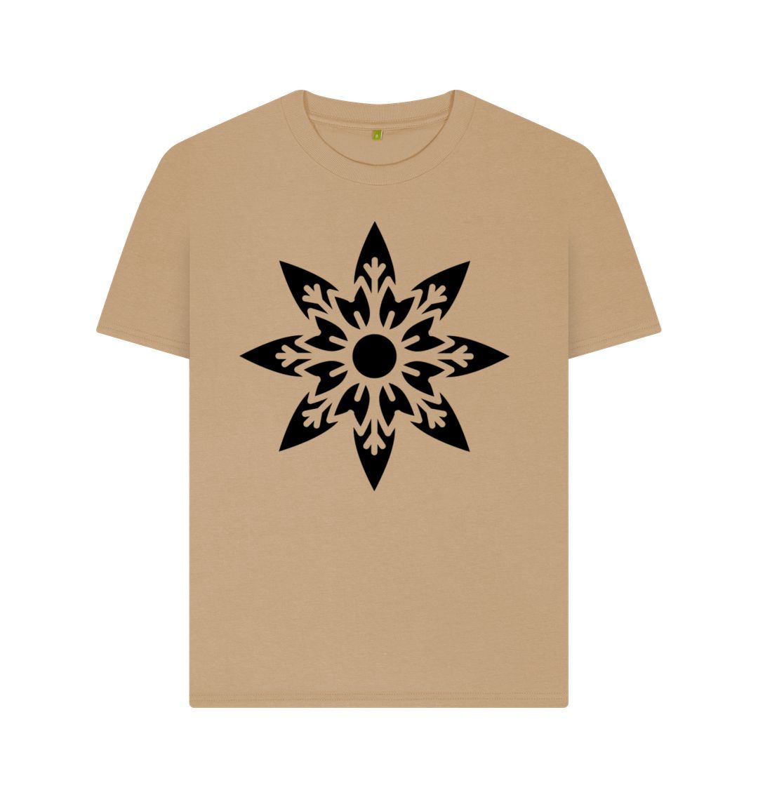 Sand Floral Tee