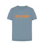 Stone Blue I May Be Wrong But Its Highly Unlikely Relaxed Fit Tee