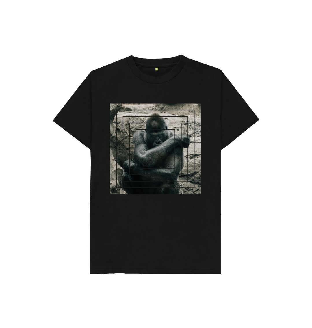 Black Wild Gorilla Tee