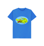 Bright Blue Crocodile Tee