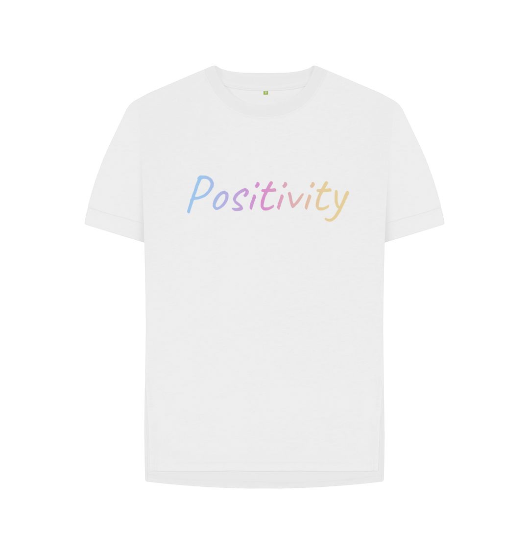 White Positivity Tee