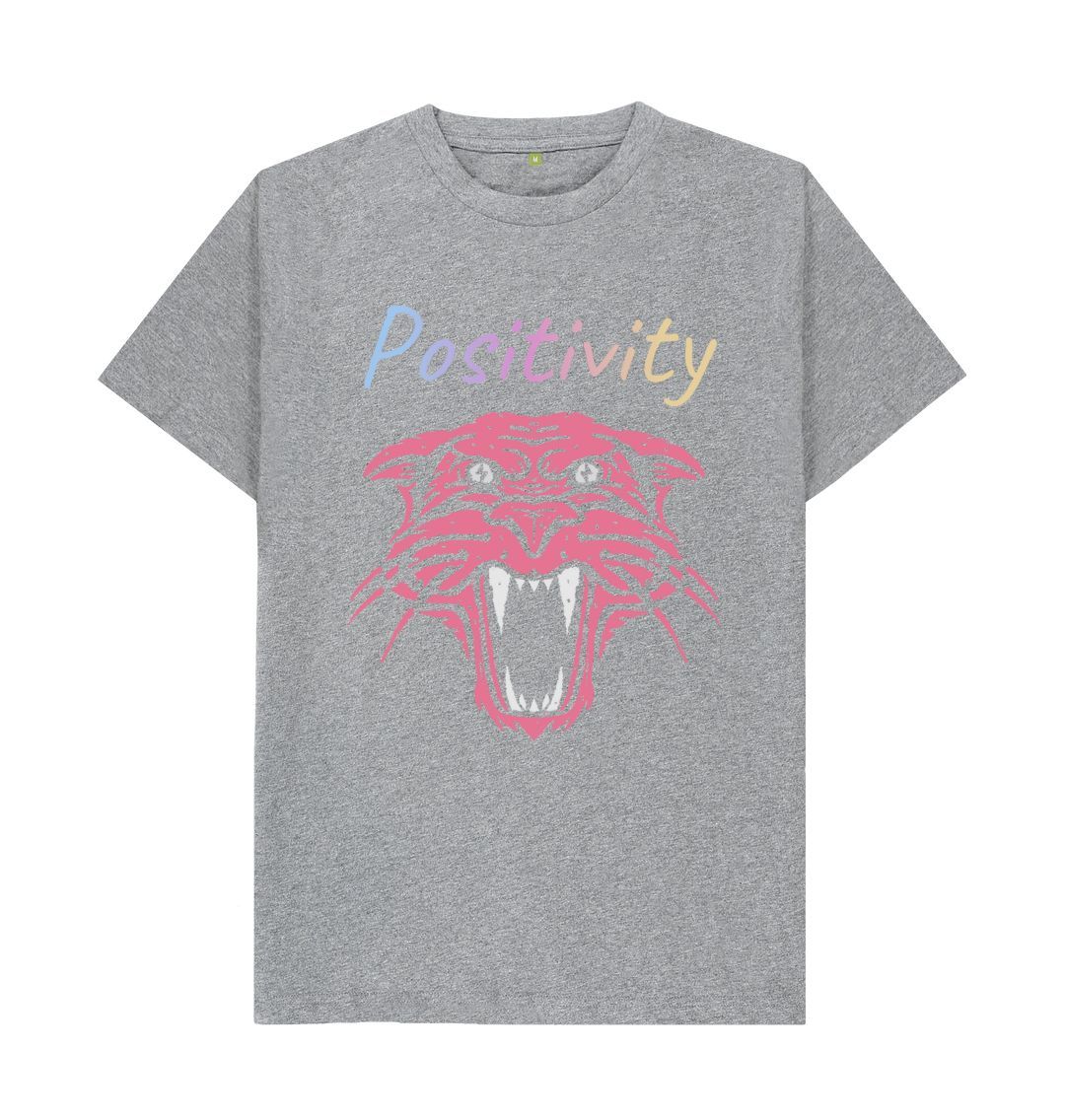 Athletic Grey Positivity Tee