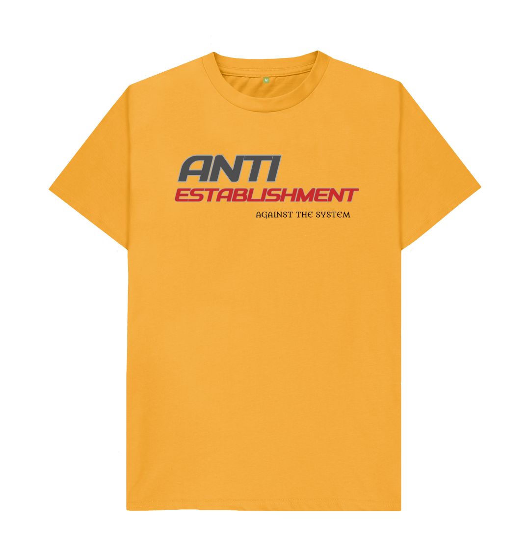 Mustard Anti-Establishment Tee