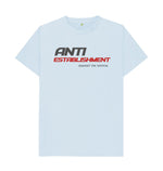 Sky Blue Anti-Establishment Tee