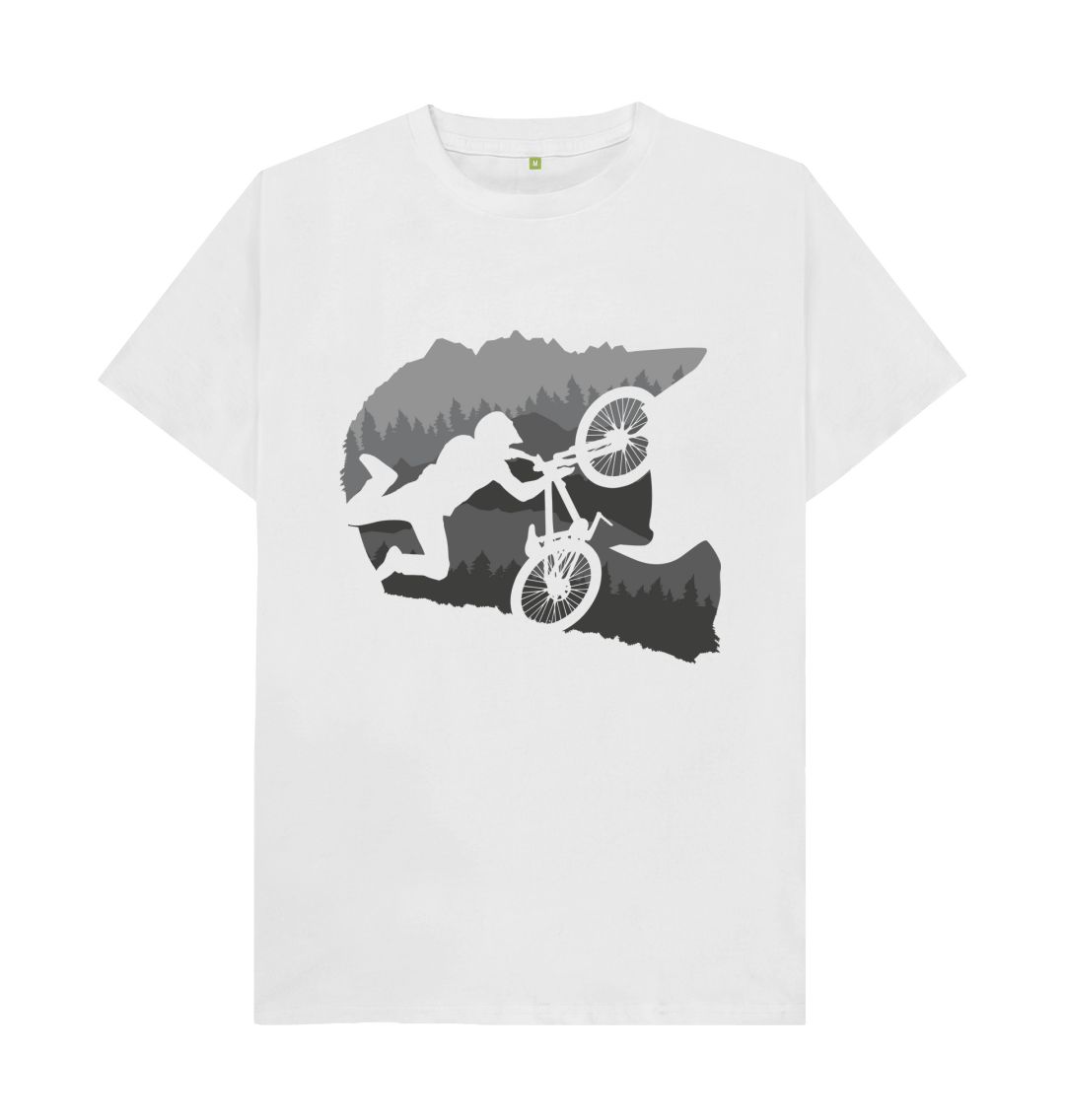 White Love Your Bike Swagger Tee