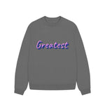 Slate Grey Greatest Oversized Jumper