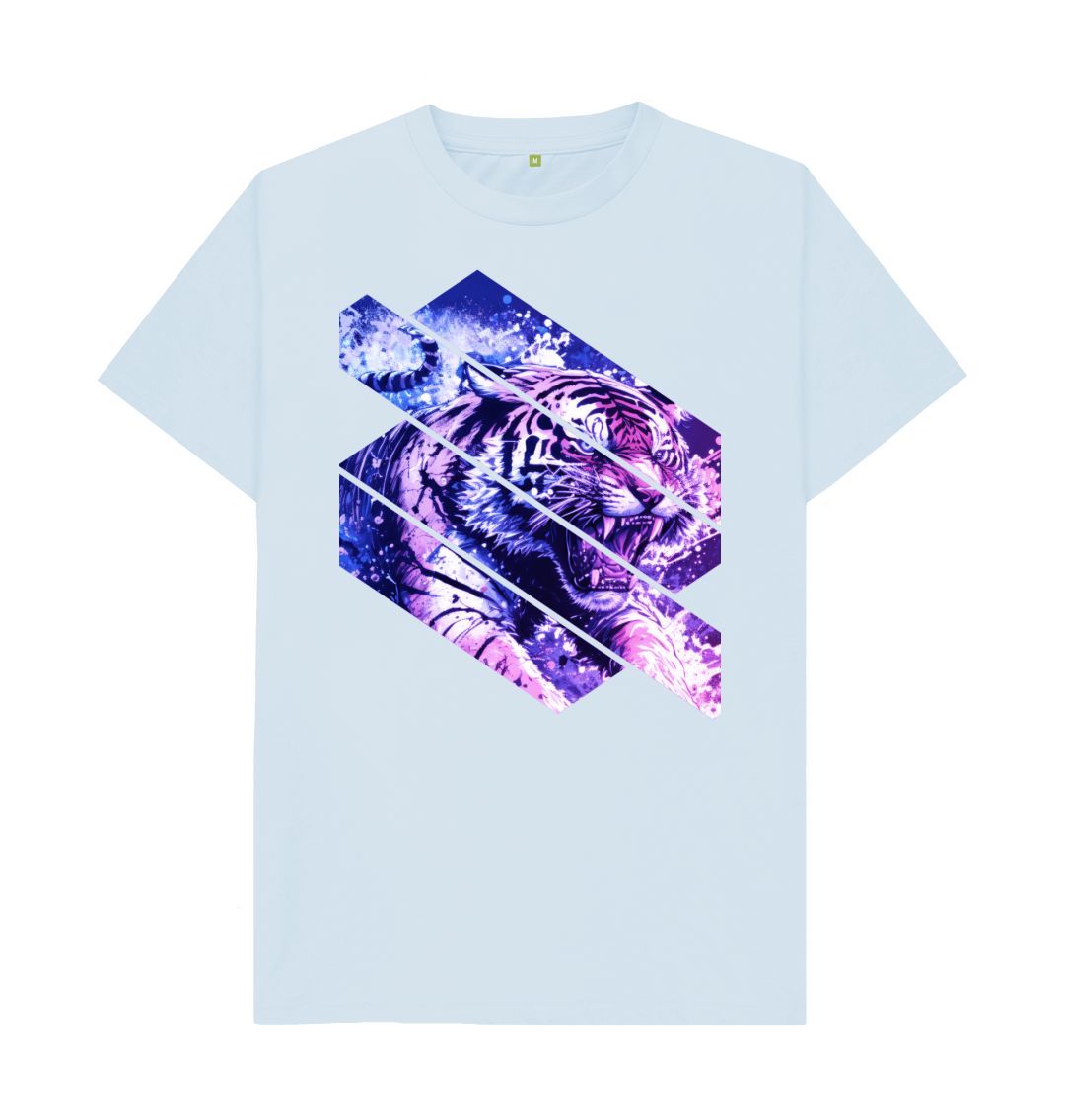 Sky Blue Tiger Leap Tee