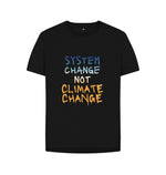 Black System Change Tee