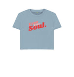 Stone Blue Free Your Soul Boxy Tee