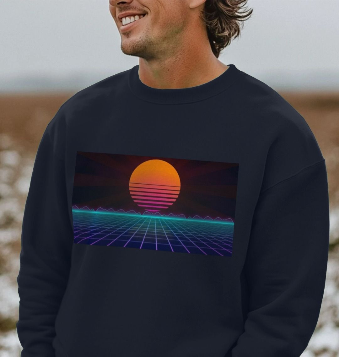 Oversized Sunset Sweatshirt