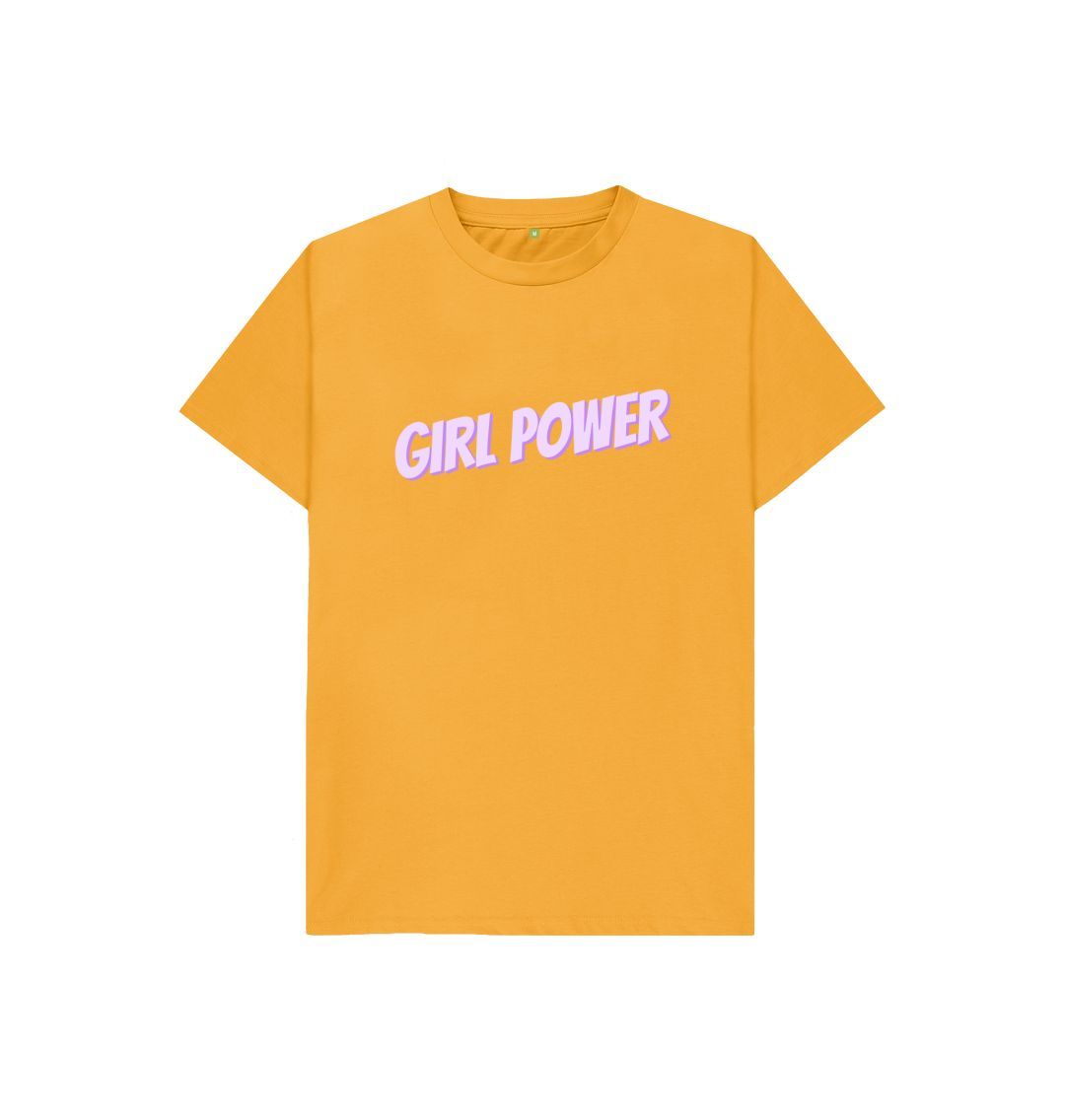 Mustard Girl Power Tee