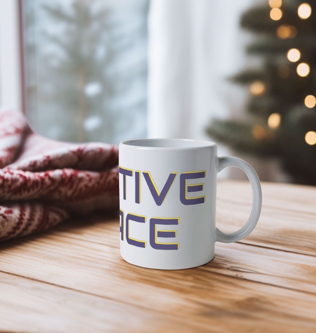 Positive Space Ceramic Mug