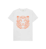 White Orange Tee