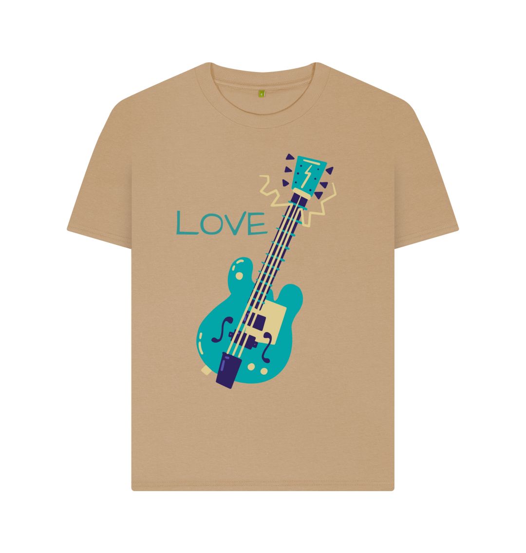 Sand Guitar Love Tee