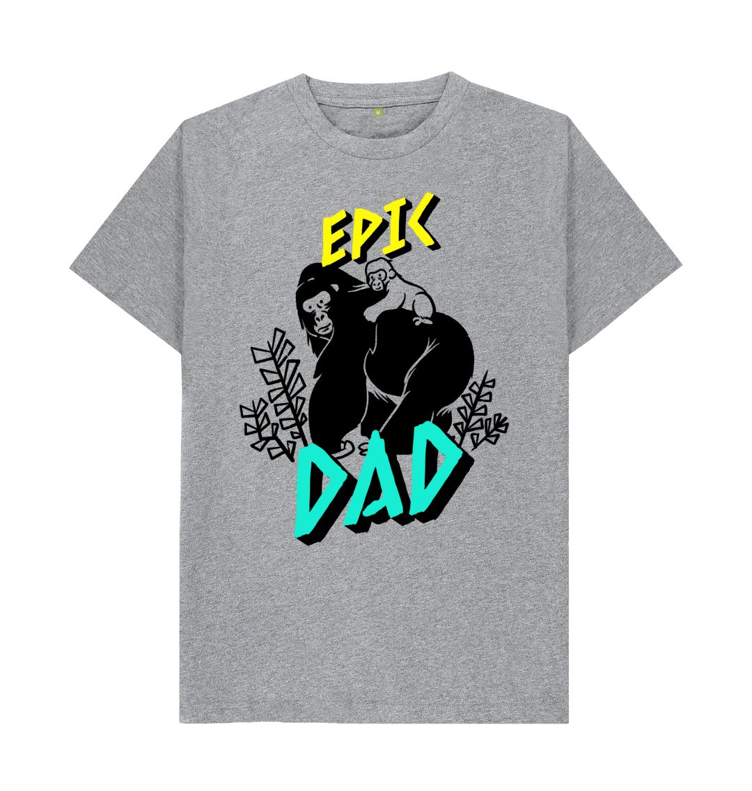 Athletic Grey Epic Dad Tee