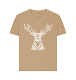 Sand White Reindeer Tee