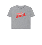 Athletic Grey Free Your Soul Boxy Tee