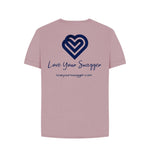 Mauve Love Your Swagger Relaxed Tee