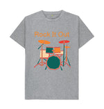 Athletic Grey Rock It Out Tee