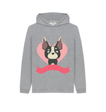 Athletic Grey Dog Hoodie