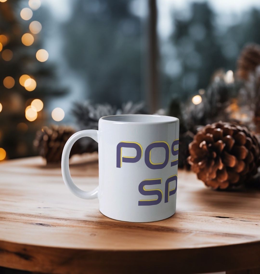 Positive Space Ceramic Mug