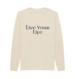 Oat Live Your Life Crew Neck Jumper