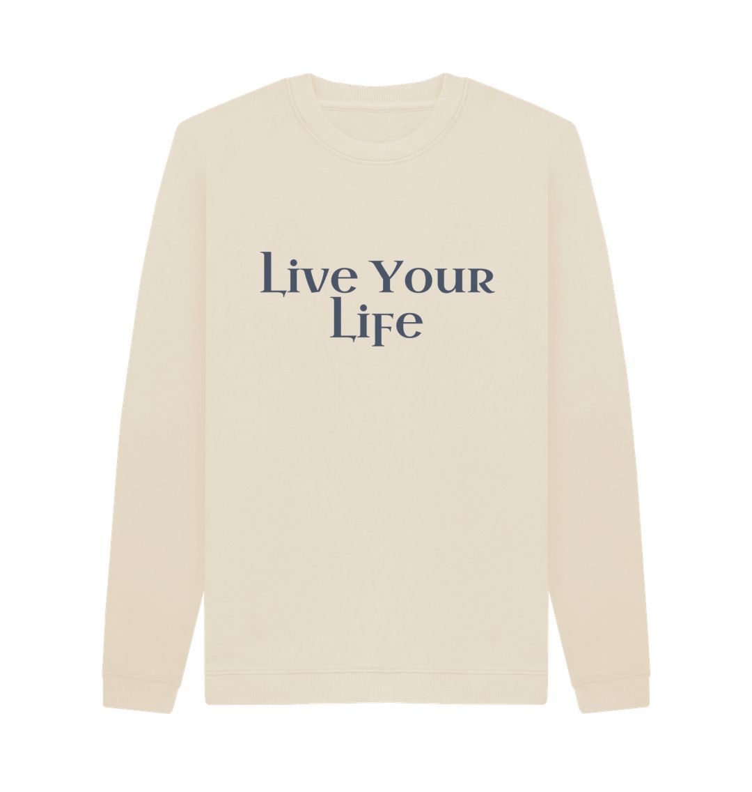 Oat Live Your Life Crew Neck Jumper